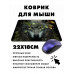 KMP423 Коврик для мыши 22х18см Волк