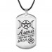 ACZ-147 Женский именной амулет Алёна