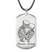 ACZ-210 Жетон на шнурке Вечная любовь