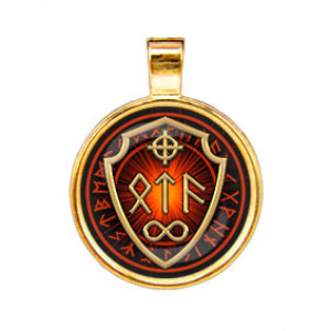 ALE1723 Амулет Щит от поражений