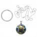 ALKB-0292 Кулон - брелок Медведь звёздная ночь