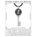 ALKK-0099 Кулон Ключ Восточный гороскоп - год Крысы