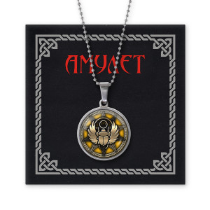 AMN-078 Амулет Крылатый скарабей