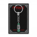 BKN-35 Брелок-амулет Вуньо с руной из нерж.стали, Нефрит