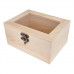 BOX024-01 Деревянная шкатулка, 16х12х8см