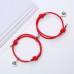 BS781-02 Парные браслеты Ом, цвет красный