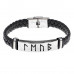 BSKR1-019 Кожаный рунический браслет Любовь и семья