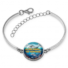 C0326046 Браслет металлический, цвет серебро, Если море, то Чёрное