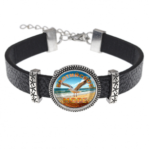 C0328011 Кожаный браслет, Балтийское море