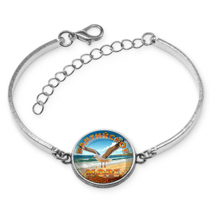 C0328046 Браслет металлический, цвет серебро, Балтийское море