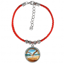 C0328047 Браслет из красного шнура, Балтийское море