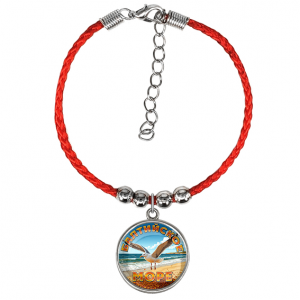 C0328047 Браслет из красного шнура, Балтийское море