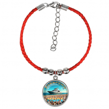 C0329047 Браслет из красного шнура, Азовское море