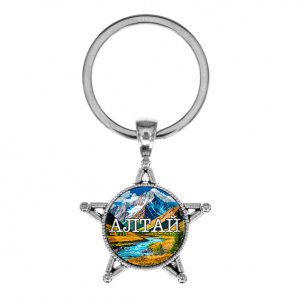 C0403065 Звезда-брелок, металл, Алтай