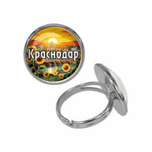 C0505015 Кольцо металлическое, цвет серебро, Краснодар