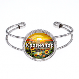 C0505034 Браслет металлический, цвет серебро, Краснодар