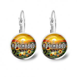 C0505038 Серьги металлические, Краснодар