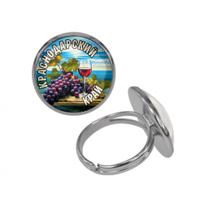 C0506015 Кольцо металлическое, цвет серебро, Краснодарский край