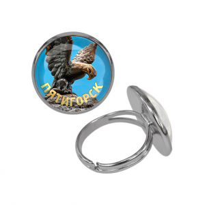 C0801015 Кольцо металлическое, цвет серебро, Пятигорск