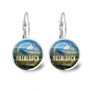 C0802038 Серьги металлические, Пятигорск
