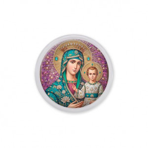 C1102001 Акриловый магнит, Богородица с Иисусом