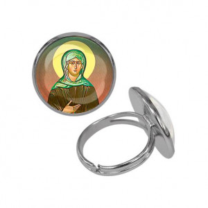 C1132015 Кольцо металлическое, цвет серебро, Ксения Петербургская