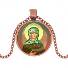 C1132030 Кулон, цвет медь, с цепочкой, Ксения Петербургская