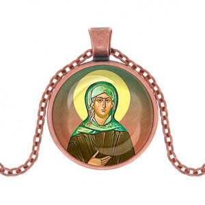 C1132030 Кулон, цвет медь, с цепочкой, Ксения Петербургская
