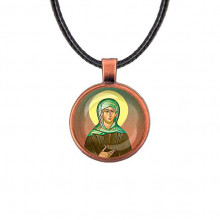 C1132031 Кулон, цвет медь, со шнурком, Ксения Петербургская
