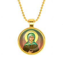 C1132032 Кулон, цвет золото, с цепочкой, Ксения Петербургская
