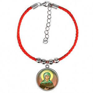 C1132047 Браслет из красного шнура, Ксения Петербургская