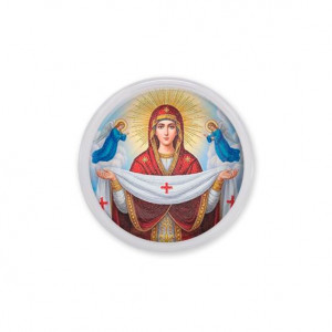 C1146001 Акриловый магнит, Покров Божией Матери
