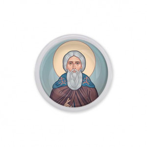 C1153001 Акриловый магнит, Сергей Радонежский