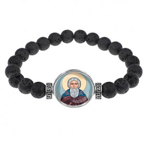 C1153003 Браслет из лавы, Сергей Радонежский