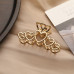 HK041-01 Краб для волос Сердца, 4х7,5х3см