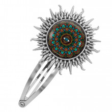 HZG-0275 Заколка Мандала "Глаз"
