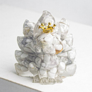 K726647110909-07 Фигурка из смолы с камнями
