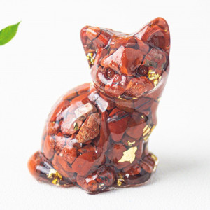 K797330190565-08 Фигурка из смолы Кошка