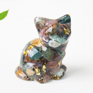 K797330190565-19 Фигурка из смолы Кошка