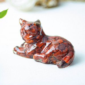 K907927483558-08 Фигурка из смолы Кошка