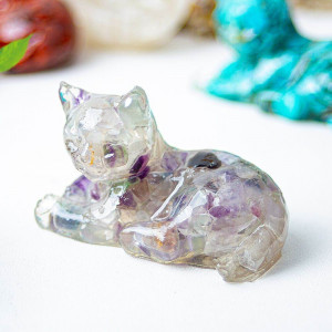 K907927483558-15 Фигурка из смолы Кошка