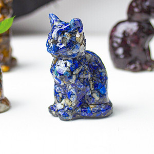 K908248273717-06 Фигурка из смолы Кошка