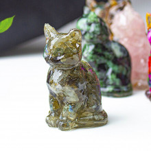 K908248273717-20 Фигурка из смолы Кошка