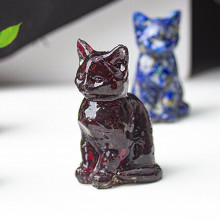 K908248273717-22 Фигурка из смолы Кошка