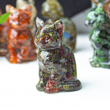 K908248273717-23 Фигурка из смолы Кошка