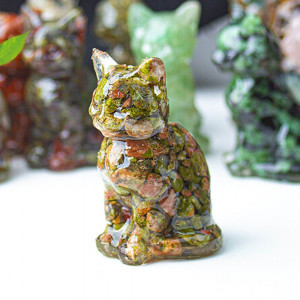 K908248273717-24 Фигурка из смолы Кошка