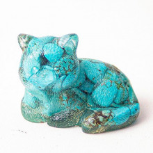 K908289248858-11 Фигурка из смолы Кошка