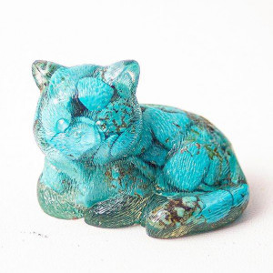K908289248858-11 Фигурка из смолы Кошка