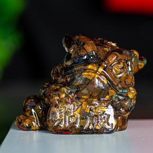 K940107319366-09 Фигурка из смолы с камнями