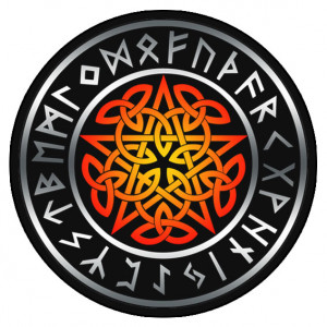 KM0033 Коврик для мыши Пентаграмма, d.20см